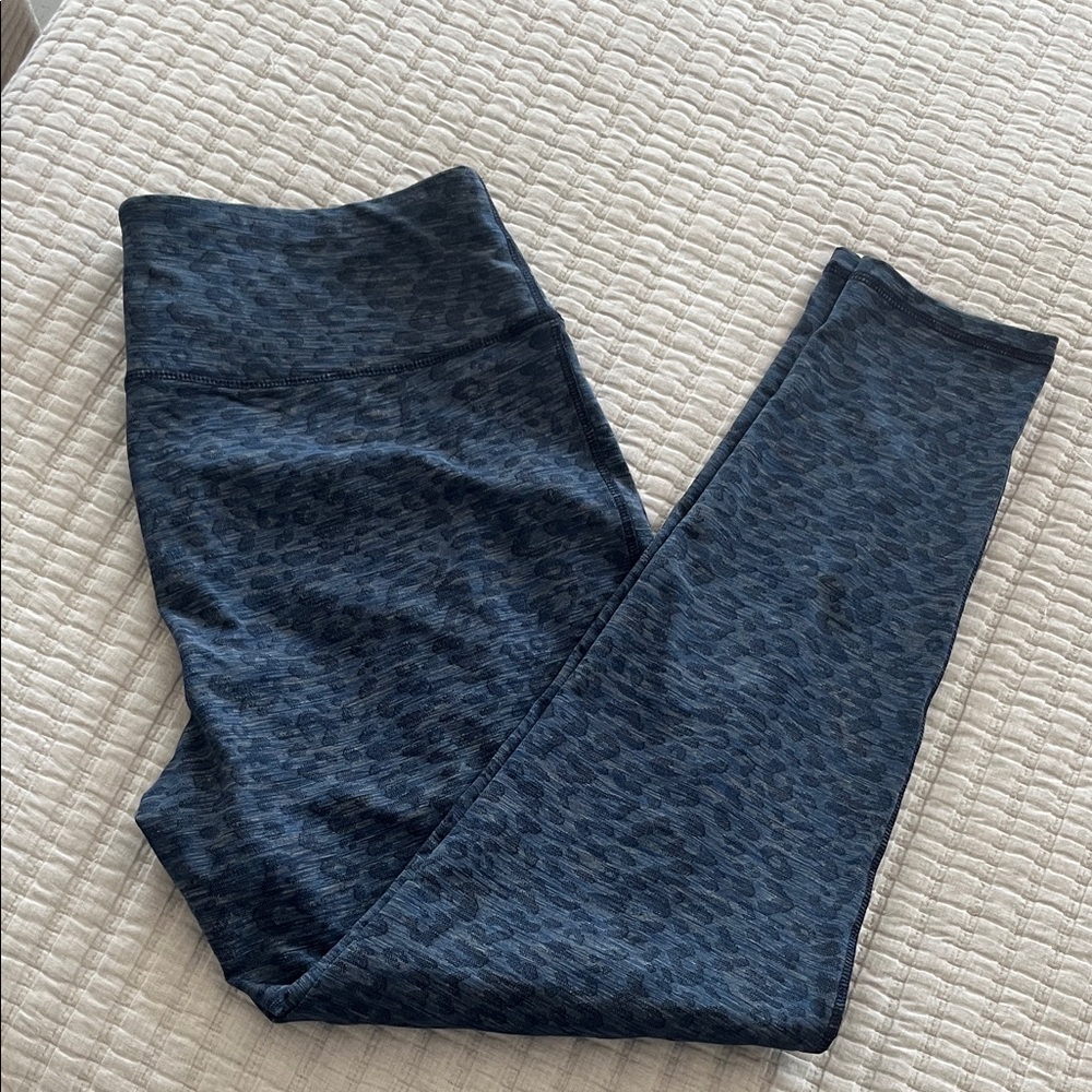 Talbots Navy 1x Patterned Leggings